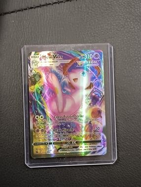 Mew VMAX (Alternate Art Secret) Secret Rare SWSH08: Fusion Strike 269/264